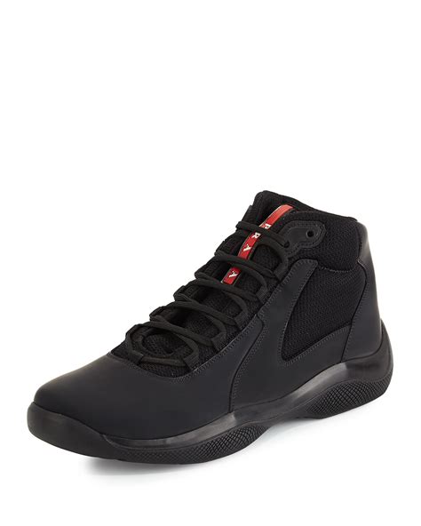 prada open toe high tops|prada basketball shoes.